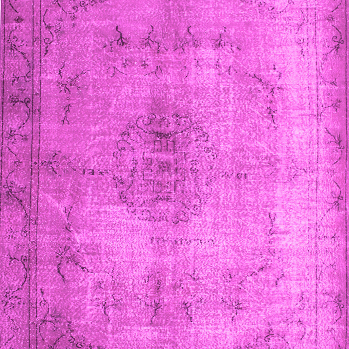 Machine Washable Persian Pink Traditional Rug, wshtr773pnk