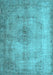 Persian Light Blue Traditional Rug, tr773lblu