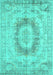 Persian Turquoise Traditional Rug, tr774turq