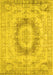 Persian Yellow Traditional Rug, tr774yw