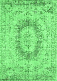 Persian Emerald Green Traditional Rug, tr774emgrn