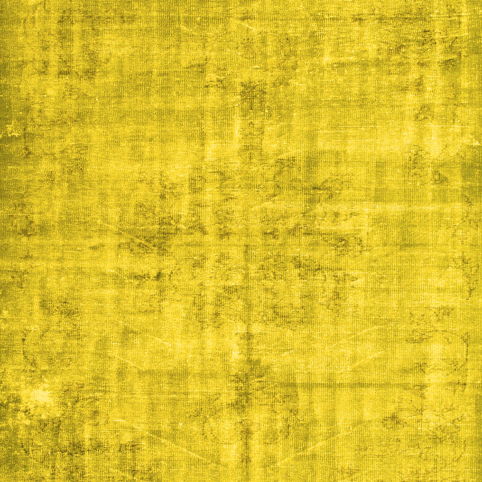 Machine Washable Persian Yellow Traditional Rug, wshtr775yw