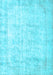 Machine Washable Persian Light Blue Traditional Rug, wshtr776lblu
