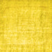 Square Persian Yellow Traditional Rug, tr776yw