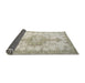 Sideview of Traditional Desert Sand Beige Persian Rug, tr777