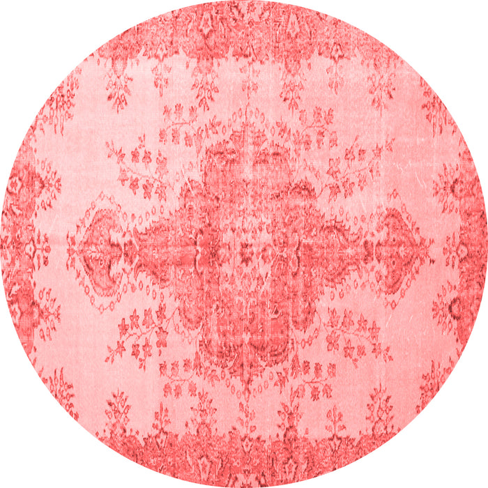 Machine Washable Persian Red Traditional Rug, wshtr777red