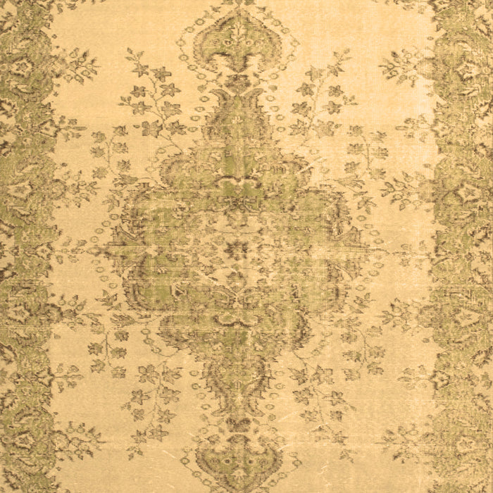 Machine Washable Persian Brown Traditional Rug, wshtr777brn