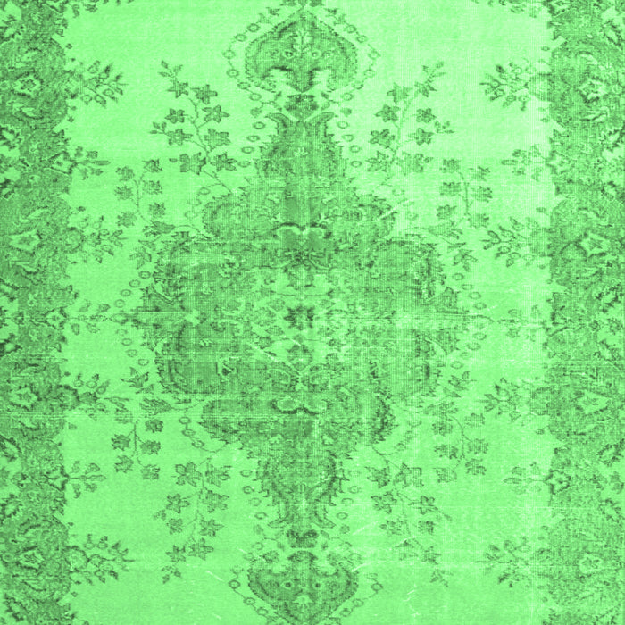 Persian Emerald Green Traditional Rug, tr777emgrn