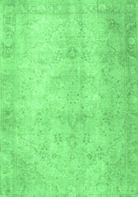 Persian Emerald Green Traditional Rug, tr778emgrn