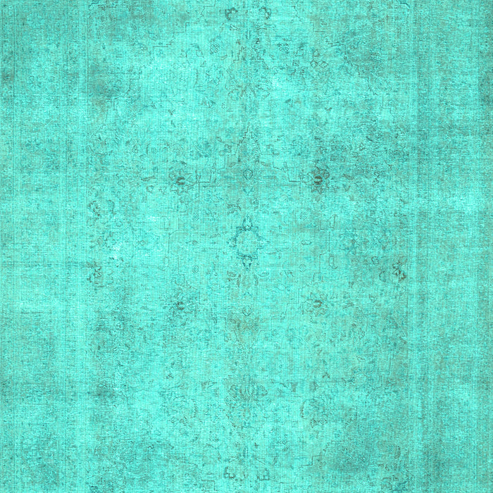 Machine Washable Persian Turquoise Traditional Area Rugs, wshtr779turq