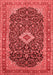 Medallion Red Traditional Area Rugs