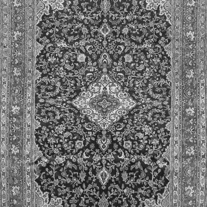 Medallion Gray Traditional Rug, tr77gry