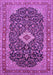 Medallion Purple Traditional Rug, tr77pur