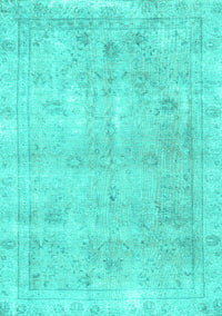 Persian Turquoise Traditional Rug, tr780turq