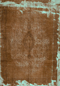 Persian Turquoise Traditional Rug, tr781turq