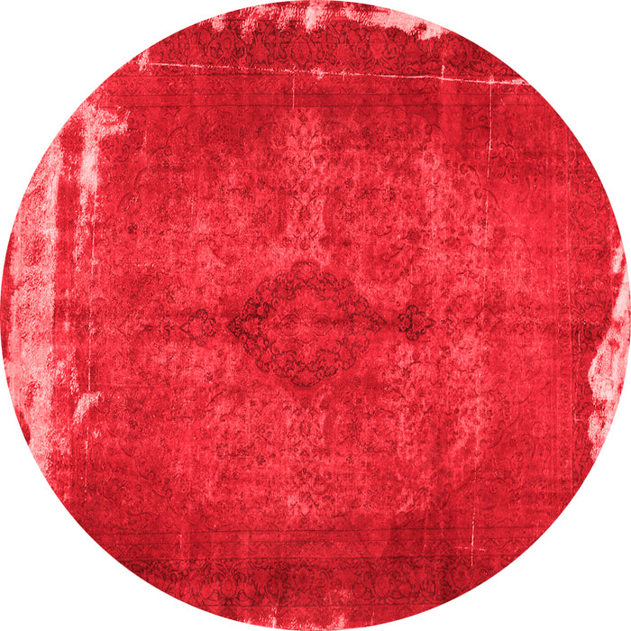 Machine Washable Persian Red Traditional Rug, wshtr781red