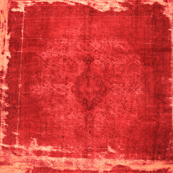 Serging Thickness of Persian Orange Traditional Rug, tr781org