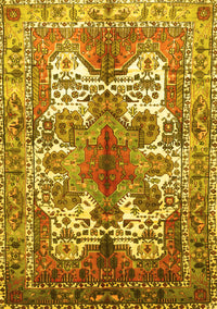 Persian Yellow Traditional Rug, tr783yw