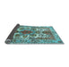 Sideview of Persian Light Blue Traditional Rug, tr783lblu