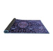 Sideview of Persian Blue Traditional Rug, tr784blu