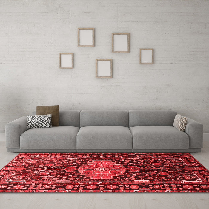 Traditional Red Washable Rugs