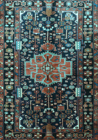 Persian Light Blue Traditional Rug, tr784lblu