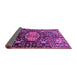 Sideview of Persian Purple Traditional Rug, tr784pur