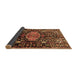 Sideview of Persian Brown Traditional Rug, tr784brn