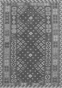 Southwestern Gray Country Rug, tr785gry