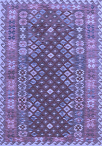 Southwestern Blue Country Rug, tr785blu