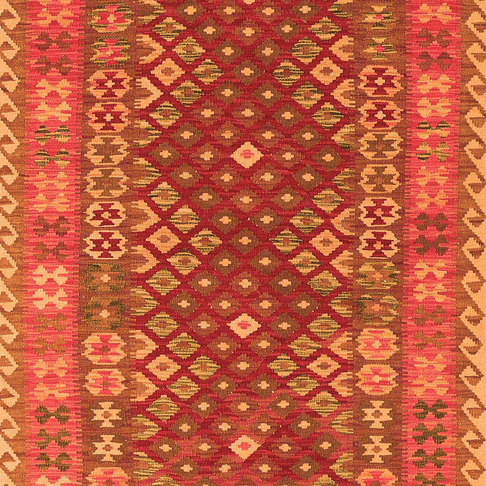 Southwestern Orange Country Rug, tr785org