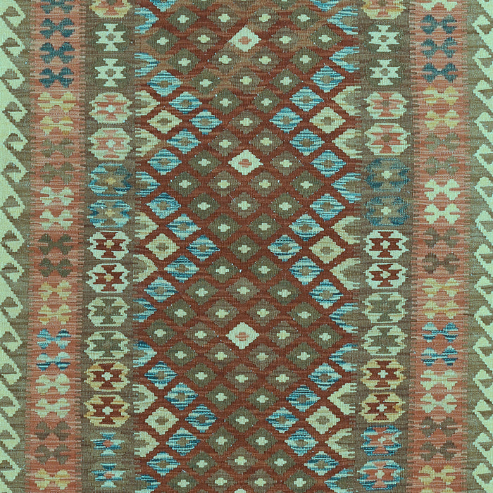 Southwestern Light Blue Country Rug, tr785lblu