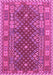 Machine Washable Southwestern Purple Country Area Rugs, wshtr785pur