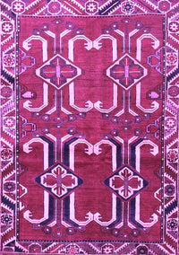 Persian Purple Traditional Rug, tr786pur