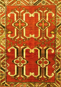Persian Yellow Traditional Rug, tr786yw