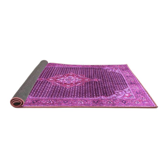 Sideview of Persian Purple Traditional Rug, tr787pur