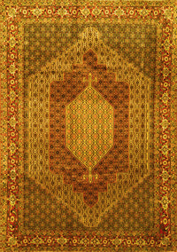 Persian Yellow Traditional Rug, tr788yw