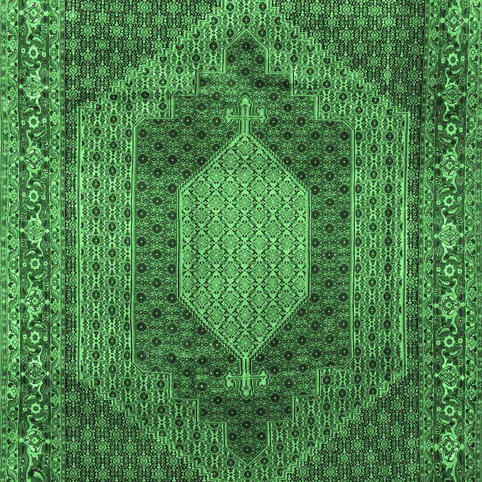 Persian Emerald Green Traditional Rug, tr788emgrn