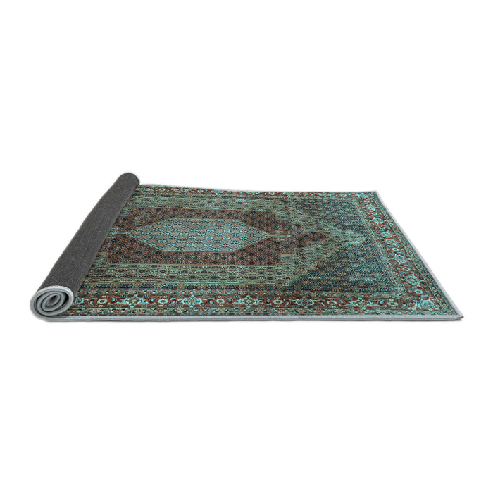 Sideview of Persian Light Blue Traditional Rug, tr788lblu