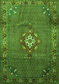 Persian Green Traditional Rug, tr789grn