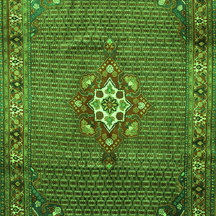 Persian Green Traditional Rug, tr789grn