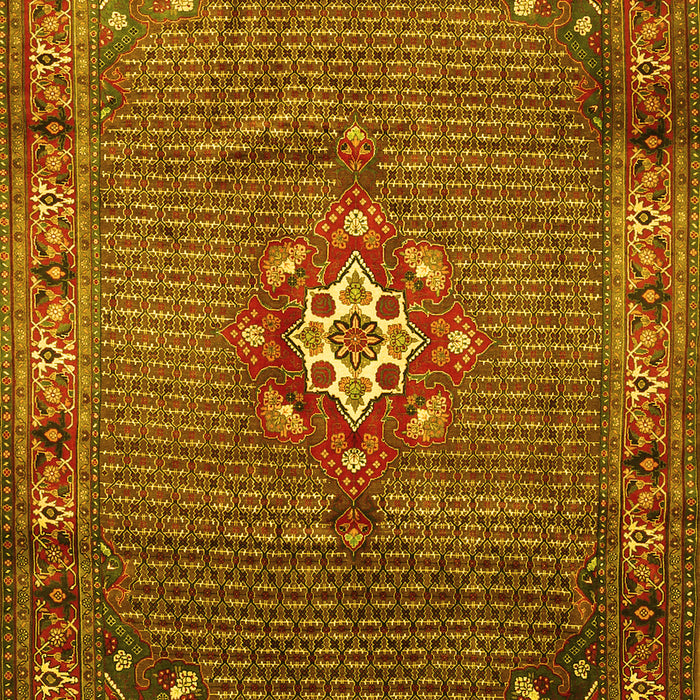 Persian Yellow Traditional Rug, tr789yw