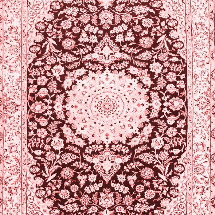 Medallion Red Traditional Area Rugs