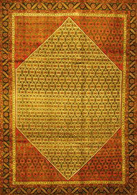 Persian Yellow Traditional Rug, tr790yw