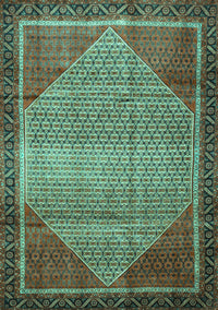 Persian Turquoise Traditional Rug, tr790turq