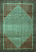 Persian Turquoise Traditional Rug, tr790turq
