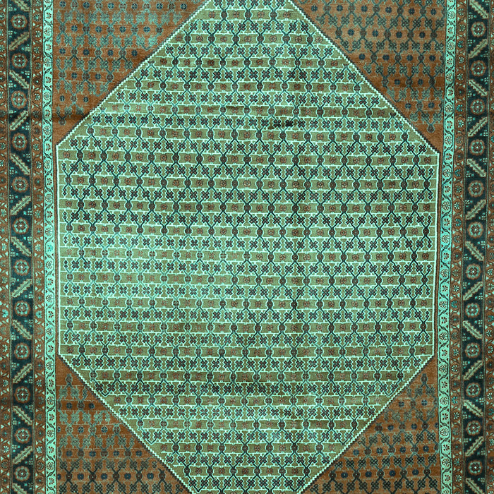 Persian Turquoise Traditional Rug, tr790turq