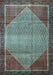 Persian Light Blue Traditional Rug, tr790lblu