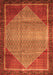 Persian Orange Traditional Rug, tr790org