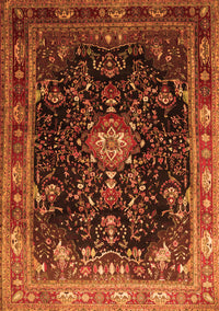 Persian Orange Traditional Rug, tr791org